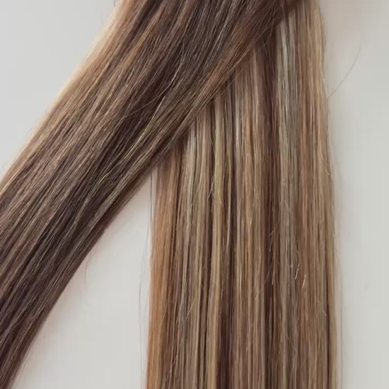 #12 Medium Brown, Natural Blonde & Rich Brown