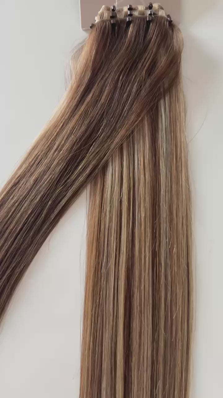 #12 Medium Brown, Natural Blonde & Rich Brown
